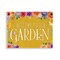 Stupell Industries Garden Welcome with Floral Border Wall Plaque Design by Nicole DeCamp